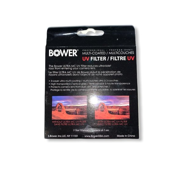 BOGO - Bower 55mm Double-Edged UV Filter (FMC55UV) - Picture 3 of 4